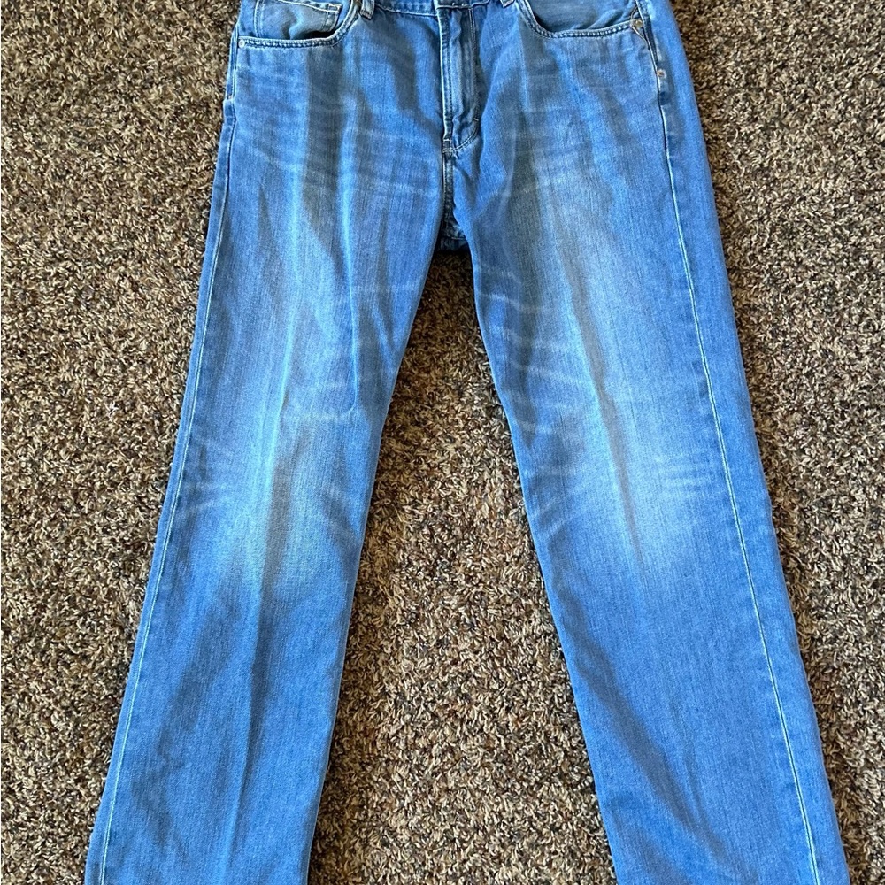 Tommy Bahama Sky Blue Men's Straight Jeans